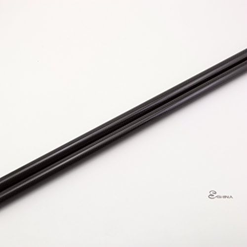 Шина 3К Ролна Завиткана 18мм Цевка Од Јаглеродни Влакна 16мм х 18мм х 500мм Сјајна ЗА РК Квад