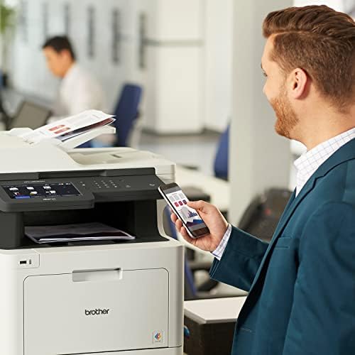 Brother MFC - L8905CDW Бизнис во боја Ласер сите - во еден печатач, 7 ”дисплеј на екран на допир, дуплекс печатење/скенирање, безжичен