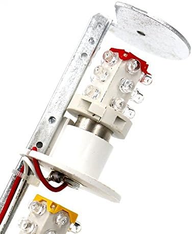 Индустриски сигнал за индустриски сигнал светлосна колона LED Аларм за светло на кулата Индикатор за континуирана светлина за предупредување