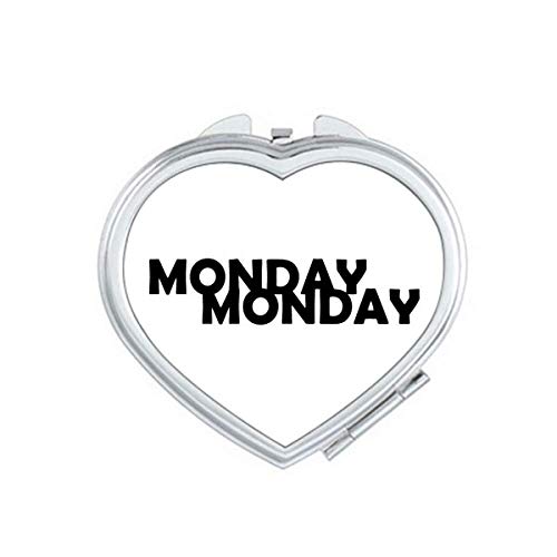 Стилски карактери Понеделник Огледало за зголемување на патувањето Преносен рачен џеб шминка