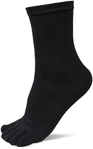 Весниба трча чорапи мажи Солд прсти парови пети еластични чорапи спортови 5 кратки пет чорапи одбојка чорапи тинејџерки тинејџери