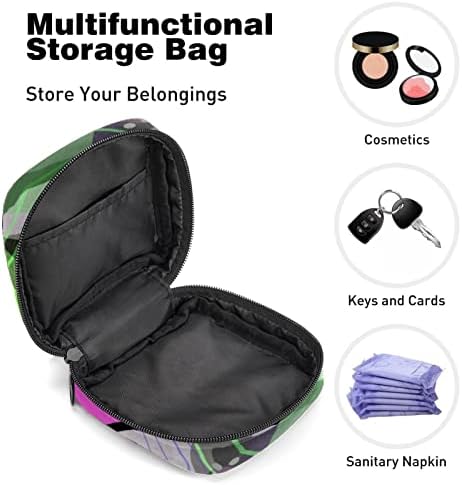 Санитарна торба за складирање на салфетки, торбичка за менструална чаша, преносни санитарни салфетки за чување торби за складирање женствена