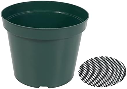 Rootrimmer 4 Зелена боја Цврсто дебели пластични садови за пластични садови 40-пакувања, садови за пластери со мрежа за блокирање на почвата