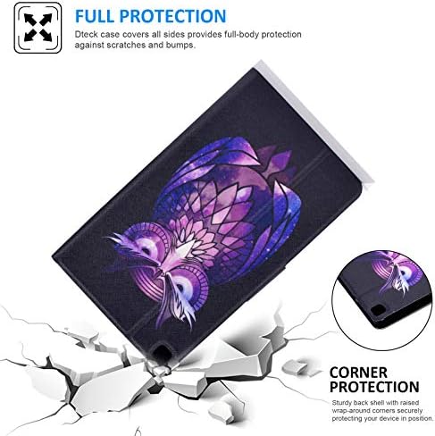 Galaxy Tab A 8,0 инчен случај, T290 Case, Dteck Ultra Slim Lightweight Multilt Angle Stand Full-Tody Protective Cover For Samsung Galaxy