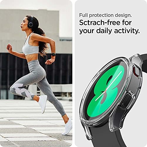Спиген Ултра Хибриден Заштитник На Екранот Дизајниран За Samsung Galaxy Watch 5, Galaxy Watch 4 Случај 40mm - Кристално Јасно
