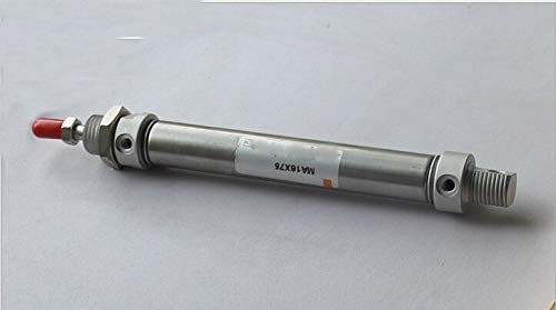 Fevas Bore 16mm50mm мозочен удар MA серија од не'рѓосувачки челик двојно дејство тип на пневматски цилиндер на цилиндарот MA1650