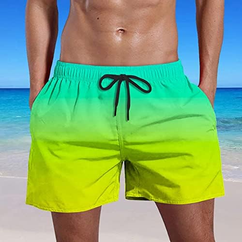 Шорцеви За Мажи Секојдневно Лето Голема И Висока Плажа Кратки Панталони Смешна Вратоврска Боја Стебла За Пливање Хаваи Шорцеви За Плажа Со Џебови