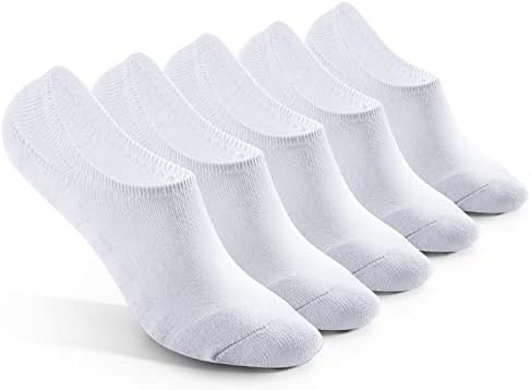 VFM жени без шоу чорапи кои не се лизгаат перничиња пот-апсорбираат атлетски дебели чорапи со ниско ниво на невидливи спортски чорапи