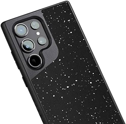 Мус-Случај За Samsung Galaxy S23 Ултра Магсафе Компатибилен-Неограничена Црна Ткаенина Со 5,0 Дамки - Супериорна Заштита Од Капки