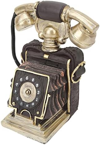 Антички Модел На Телефон, Симулиран Декоративен Телефонски Модел Мека Елегантна Извонредна За Прозорецот На Продавницата