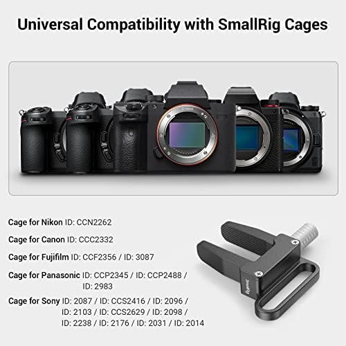 Smallrig го ажурираше кабелот за кабел HDMI за Sony A7RIII / A7III / A7R IV / A7 II, за Fujifilm за Nikon Z5 / Z6 / Z7, за Canon EOS