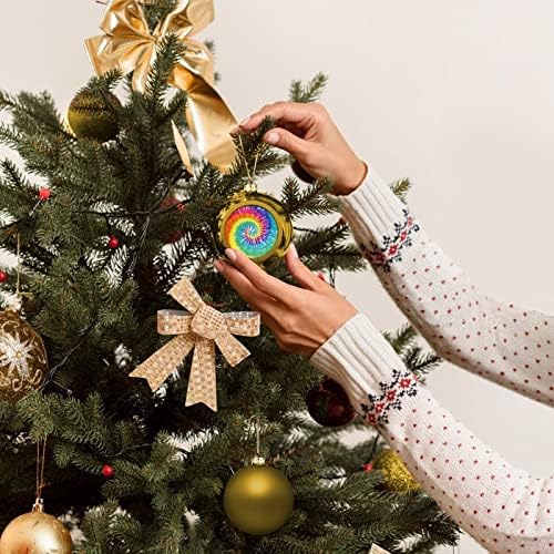 Шарена вратоврска боја Божиќни топки украс распрскувано за привлечност Божиќ дрво што виси декорација