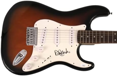 Дејвид Маркс потпишана автограм со целосна големина Fender Statocaster Electric Guitar W/ James Spence JSA Автентикација - Beach Boys,