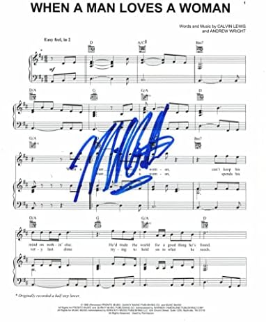 Мајкл Болтон потпиша автограм кога мажот сака жена лист музика - редок провајдер на душата, временска loveубов и нежност, безвременски: Класиците,