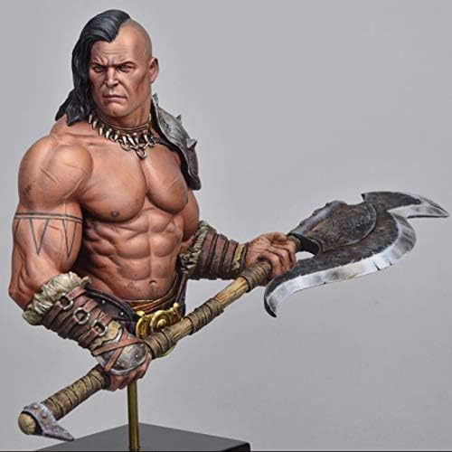 Etriye 1/12 смола карактер биста модел Антички племе дивјак воин воин -диекаст модел биста комплет /yt171