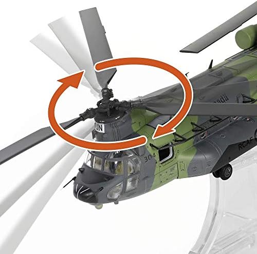 Сили на храброста 1:72 RCAF Boeing-Vertol CH-147 Chinook Heavy Lift Helicopter-Ознаки за ООН, присуство на операција, Камп Кастор, Мали, Африка,