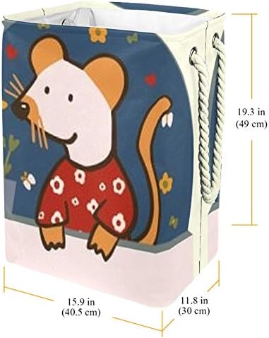 Глувчето Со Долга Опашка и Растението Во Саксии Со Големи Димензии Ја Попречуваат Корпата За Складирање Што Се Склопува За Спална Соба Расадник
