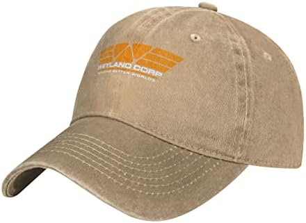 GHBC Weyland Yutani Corp Возрасни бејзбол капа, женски тато капа, прилагодлива мажи каубојски капа