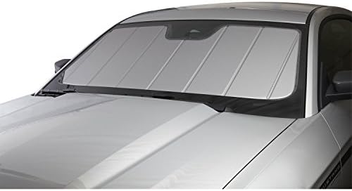 CoverCraft UVS100 Custom Sunscreen | UV10971SV | Компатибилен со избрани модели на BMW, сребро