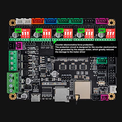 Контролер на матична плоча со 3Д печатач PCB табла ESP32 WiFi 240MHz MCU 520KB RAM меморија за Mini12864