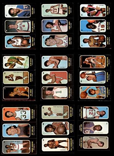 1971-72 година налепници за кошарка на ТОППС ТРИОС Комплетен сет - Премиер екс/МТ+