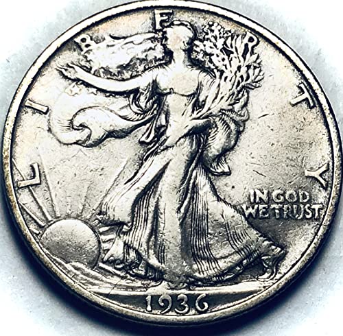 1934 Одење Слобода Сребрена Половина Долар Продавачот Исклучително Парична Казна