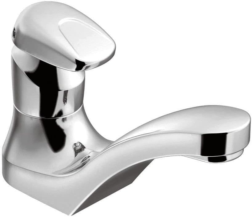 Moen Commercial Chrome M-Press Press Mantering Faucet за мијалник за бања .5 gpm, 8884
