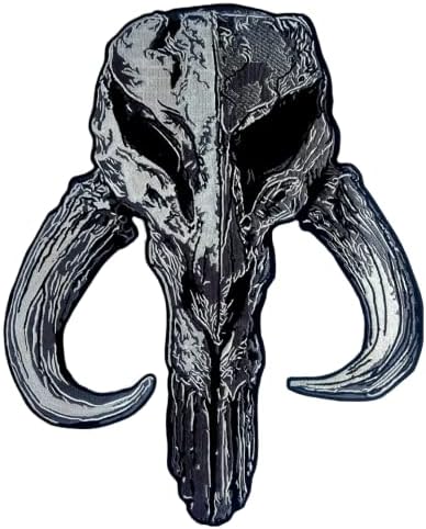 Мандалоријански череп митосаурус лепенка / железо-на / шијте