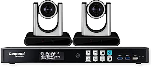 Lumens LC100Bundler30B Видео систем пакет; Пакетот вклучува: LC100 CaptureVision System и VC-R30B црна целосна HD IP PTZ камера