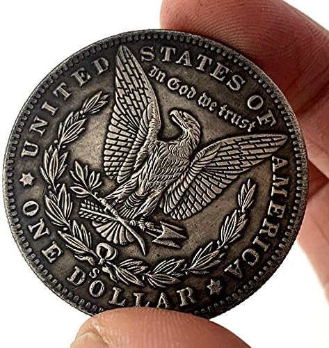 Копија Монета 1881 Скитници Монета Був Сокол Омилена Монета Комеморативна Монета Сребрена Обложена Биткоин Среќа Монета Колекционерски
