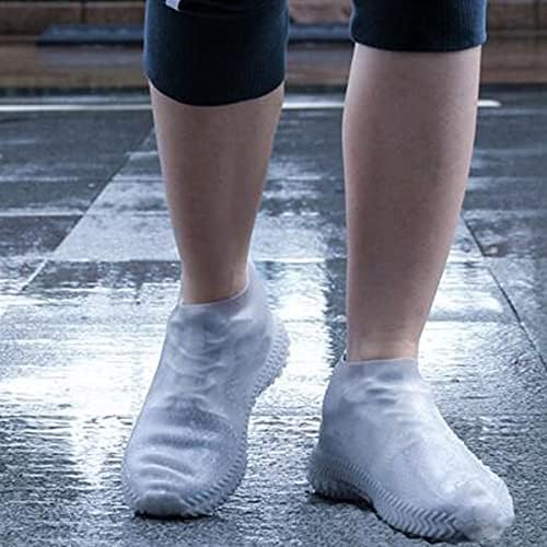 Flyusa fzbnsrko водоотпорни капаци за чевли за дожд, еднократно силиконски чевли ги покрива преклопните нелични велосипедизам на отворено чевли