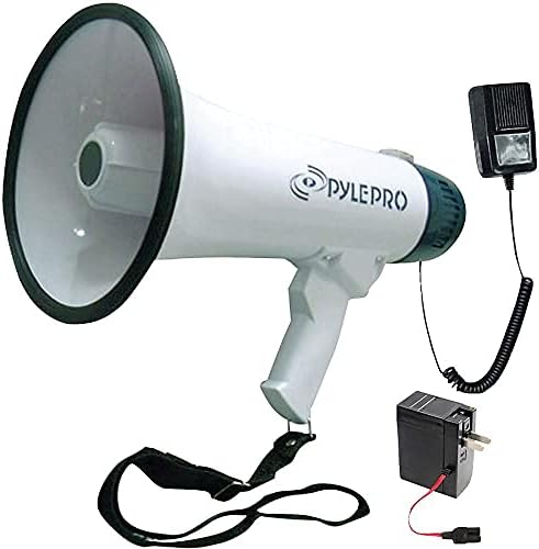 Pyle Pmp45r 40 W Професионален Динамичен Мегафон W / Функција За Снимање/Микрофон