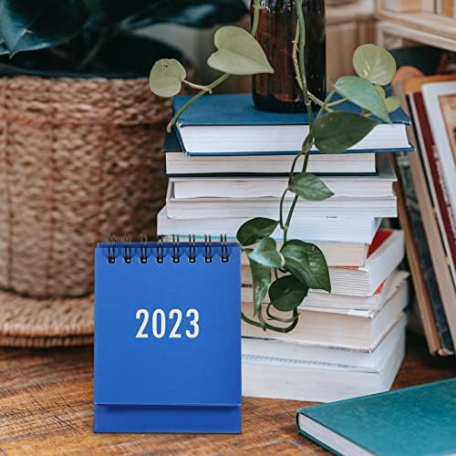 Nuobesty 2022 биро календар мини 2023 календар за десктоп од јули 2022 до декември 2023 година Месечен дневен академски календар планер за