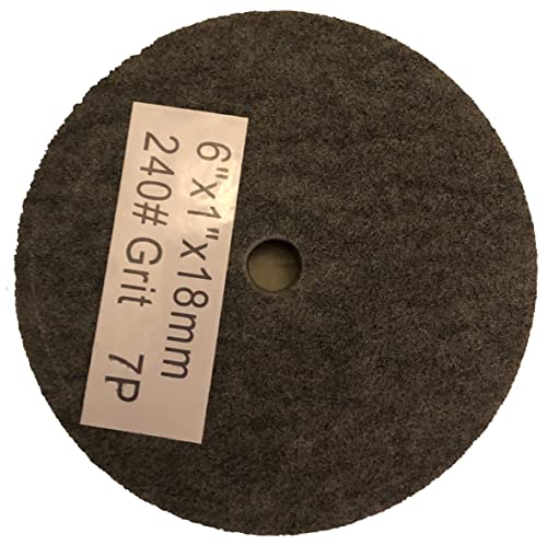 6 x1 x18mm, најлонски влакна за мелење на клупата за мелење на тркалото за полирање на тркалото 240 решетки