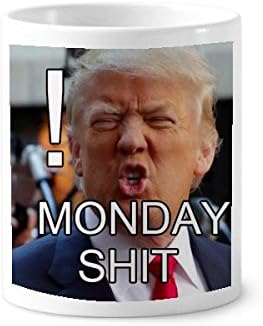 Америка Претседател смешна одлична слика, држач за четкичка за заби, кригла керамички штанд, молив чаша