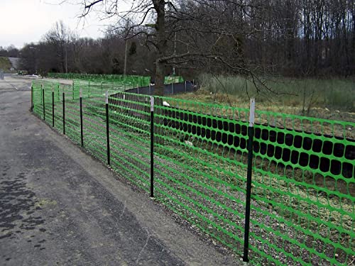 Пластична конструкција со електродифонска градежништво 500 метри портокалова пребива бариера безбедносна мрежа за снежна ограда ролна