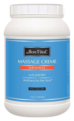 Bon Vital 'Оригинална крем за масажа за разноврсна основа за масажа за да се опуштите болки во мускулите и да ја поправи сувата