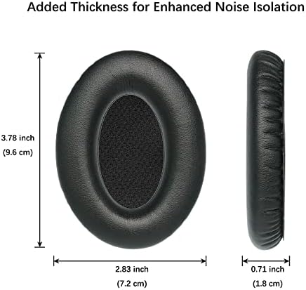 Премија за замени на Earpad за Bose TripTort 1 TripPort 1A, слушалки околу уво 1, перничиња за ушни влошки со пена за изолација на