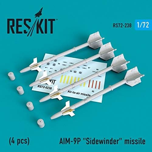 Reskit RS72-0238-1/72 AIM-9P Комплет за модели на ракетна скала