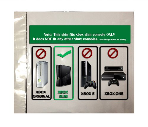 Xbox 360 Кожи Битка Поле 4 Винил Налепници Покритие За Xbox Тенок и 2 Контролори