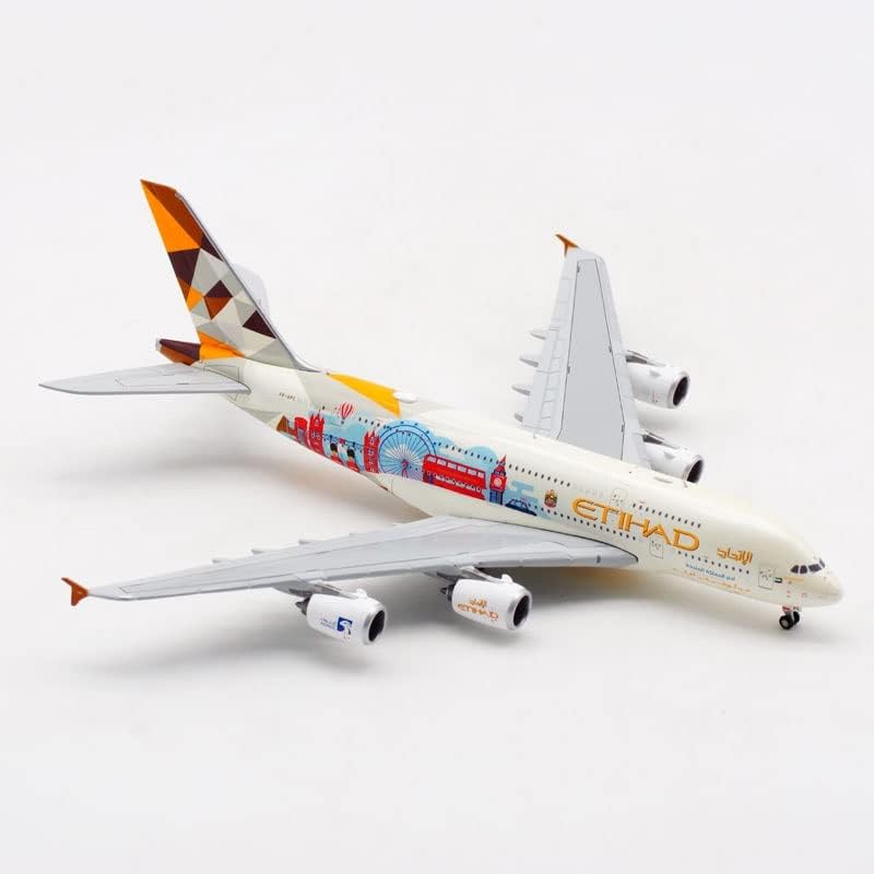 Модели за колекционерски авиони со смола од легура на легури за: 1 400 скала A380 A6-APC авиокомпанија АЛОВИ АЛЕКЦИЈА Модел за