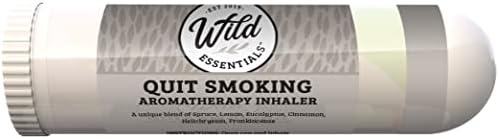 Диви најважни 3 пакувања на откажување од пушење ароматерапија Носни инхалатори направени со природни, есенцијални масла од терапевтско одделение
