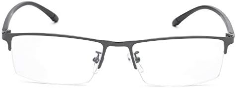 Jcerk половина рамка за читање очила +4,50 силен моден бизнис читатели очила за очила