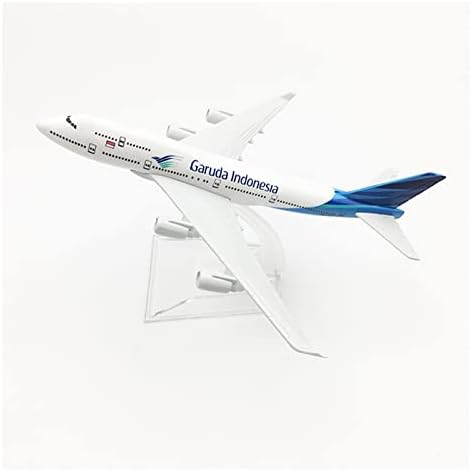 Resced Copy Copy Airplane Model 16cm за Garuda Indonesia Boeing B737 модел на авион, Die Cast Metal Miniature Scale Model Collection Collection