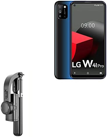 Штанд со боксер и монтирање компатибилен со LG W41 Pro - Gimbal SelfiePod, Selfie Stick Extendable Video Gimbal стабилизатор за LG W41 Pro