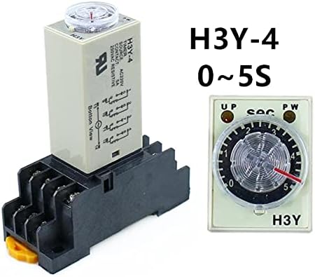 DJDLFA H3Y-4 0-5S напојување на времето за одложување на времето за одложување DPDT 14PINS H3Y-4 DC12V DC24V AC110V AC220V