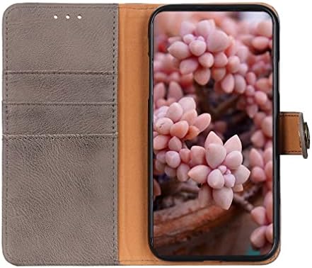 Мобилен телефон Флип куќиште компатибилен со Motorola Edge 30 Case Wallet, држач за заштита на флип, слот за картички за картички, магнетна,