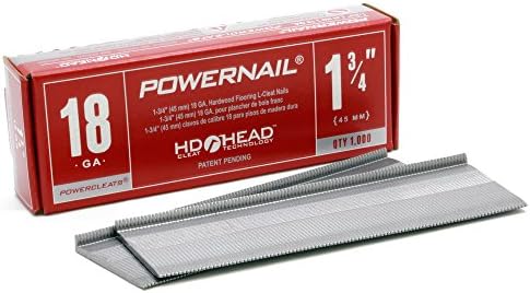 PowerNail L17518 18 Мерач 1-3/4 инчи должина од дрвени предмети HD L-CLEAT нокти