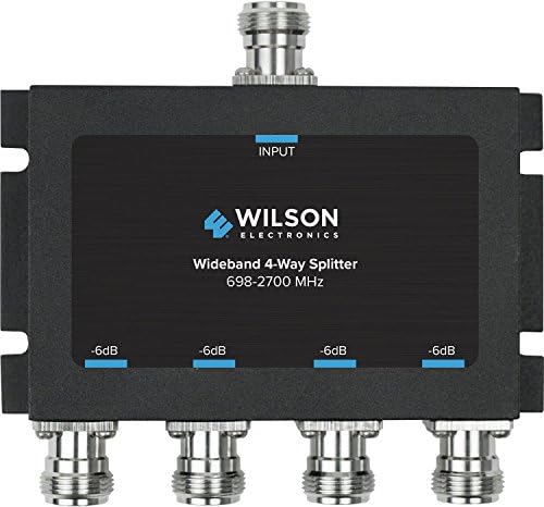 Вилсон Електроника -6 dB 4-насочен сплитер, N-женски