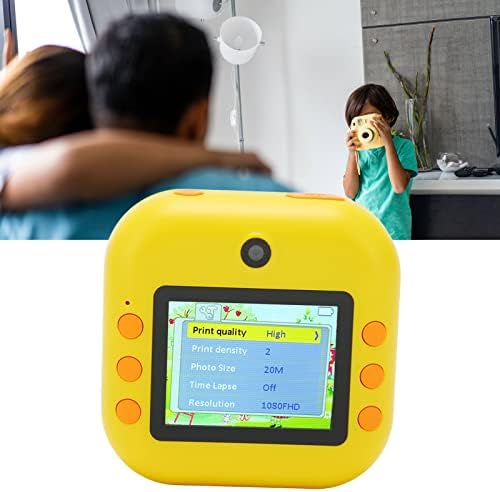 Инстант Печатење Камера, 48mp Детска Камера 2.4 инчен IPS Екран 1080p Видео За Деца Подароци